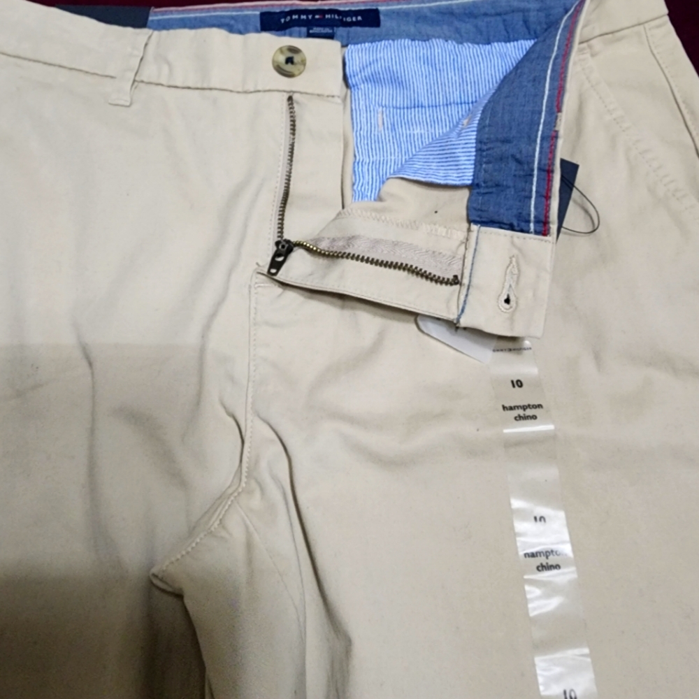Tommy Hilfiger women's Hampton Heritage Stretch slim Chino Pants - Picture 6 of 16